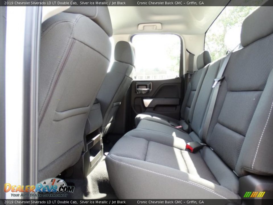 2019 Chevrolet Silverado LD LT Double Cab Silver Ice Metallic / Jet Black Photo #24