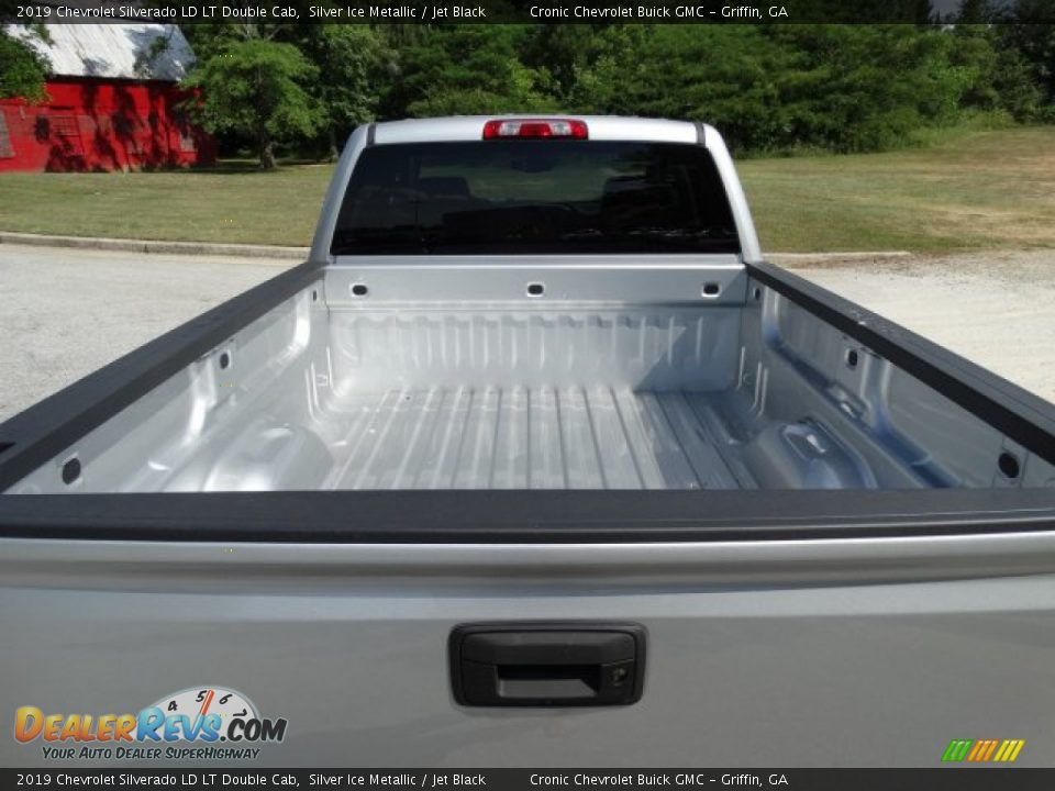 2019 Chevrolet Silverado LD LT Double Cab Silver Ice Metallic / Jet Black Photo #8