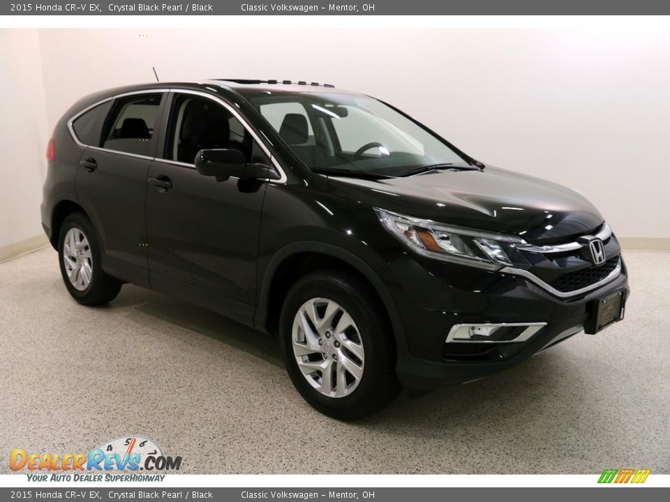 2015 Honda CR-V EX Crystal Black Pearl / Black Photo #1
