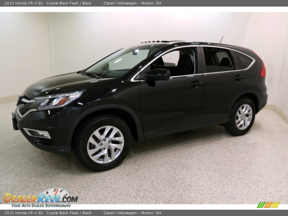 2015 Honda CR-V EX Crystal Black Pearl / Black Photo #3