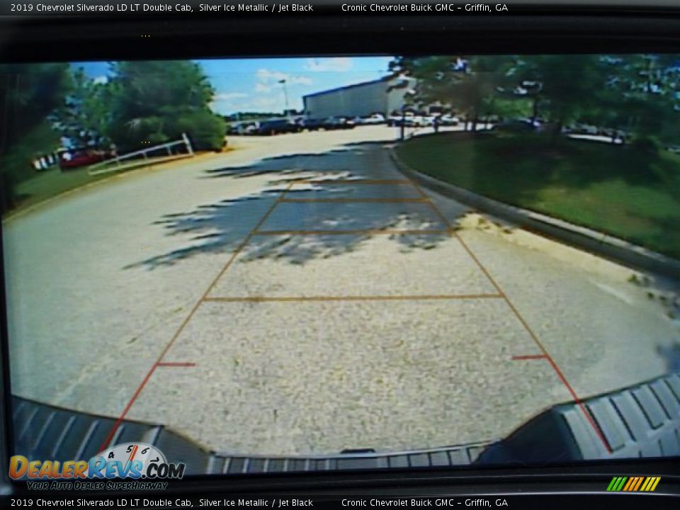 2019 Chevrolet Silverado LD LT Double Cab Silver Ice Metallic / Jet Black Photo #21