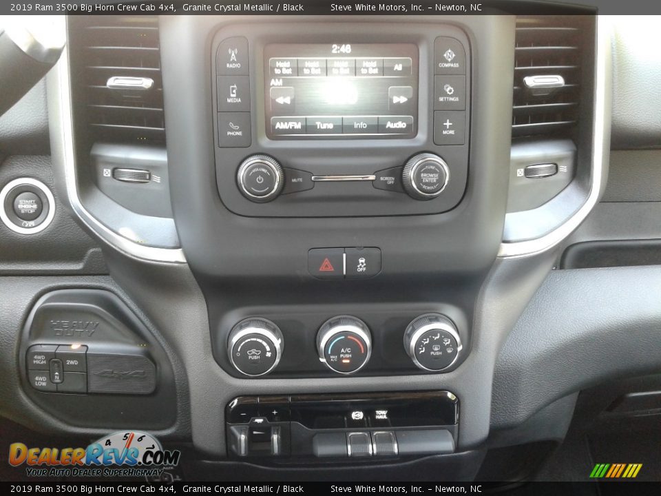 2019 Ram 3500 Big Horn Crew Cab 4x4 Granite Crystal Metallic / Black Photo #19