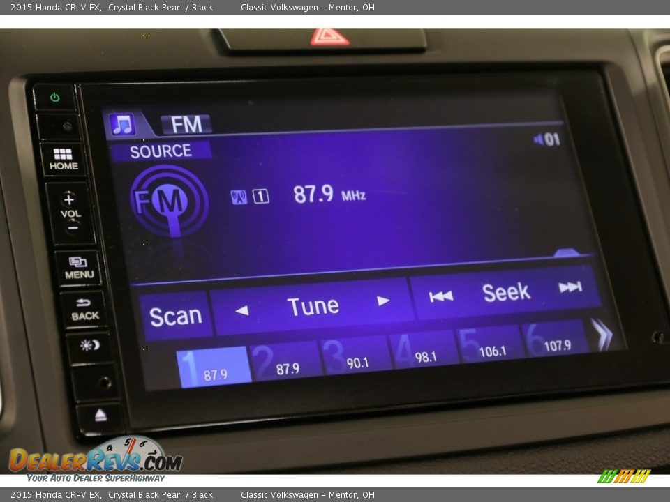 2015 Honda CR-V EX Crystal Black Pearl / Black Photo #12