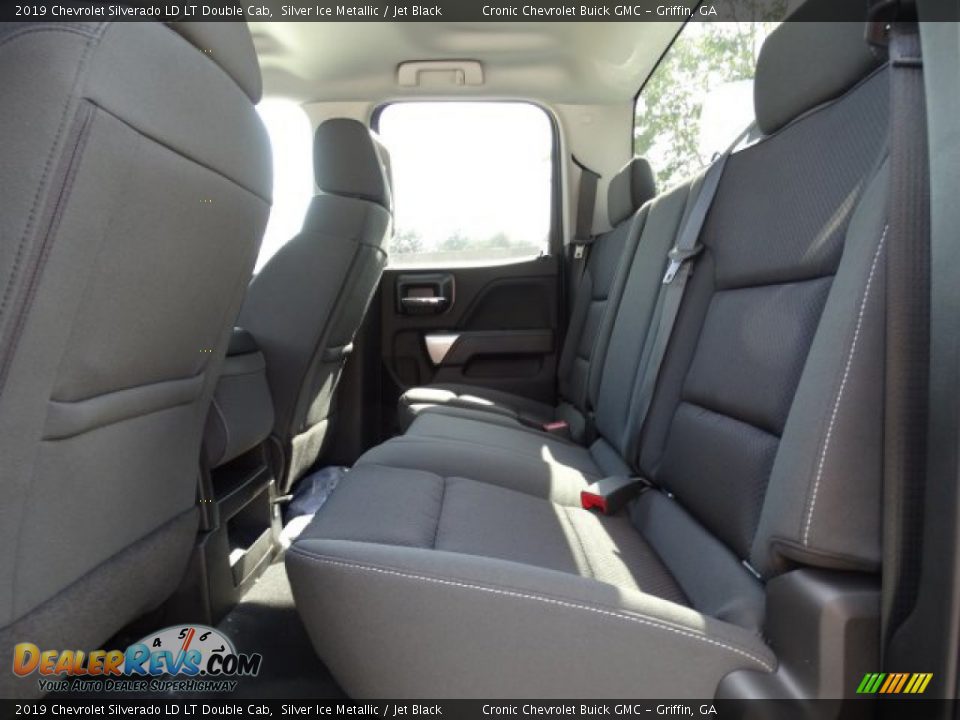 2019 Chevrolet Silverado LD LT Double Cab Silver Ice Metallic / Jet Black Photo #24