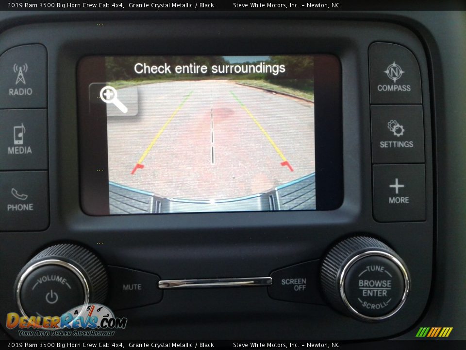 2019 Ram 3500 Big Horn Crew Cab 4x4 Granite Crystal Metallic / Black Photo #22