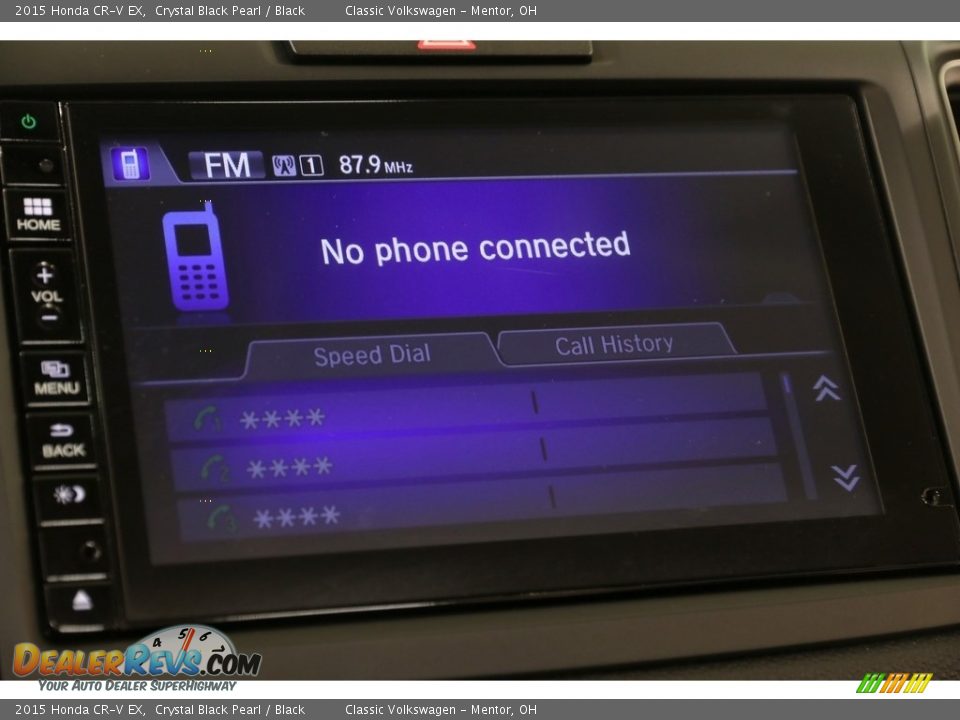 2015 Honda CR-V EX Crystal Black Pearl / Black Photo #15