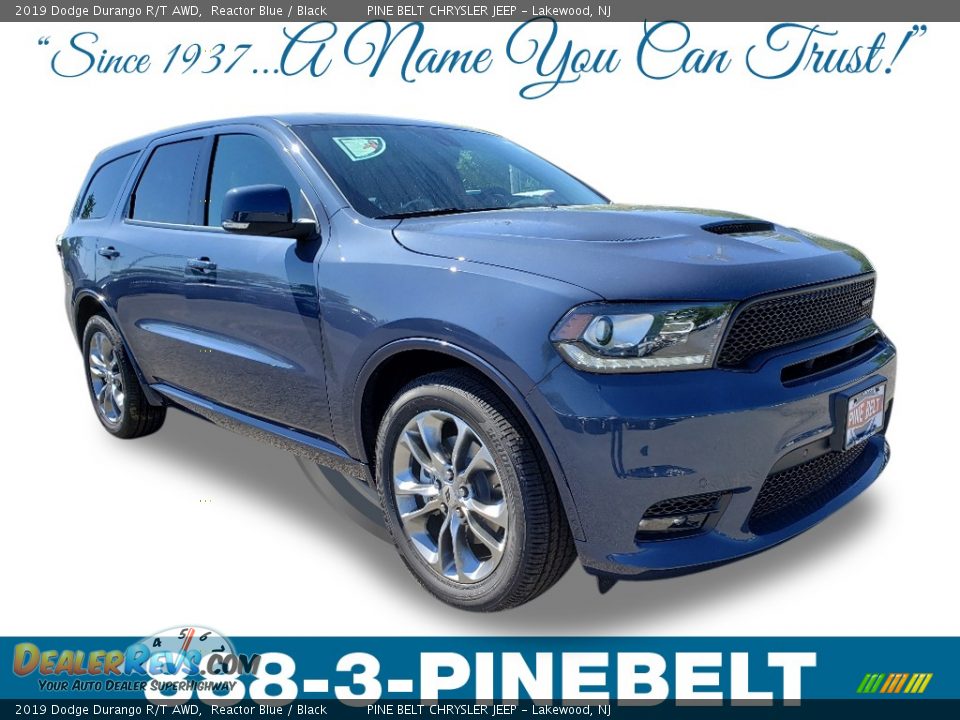 2019 Dodge Durango R/T AWD Reactor Blue / Black Photo #1