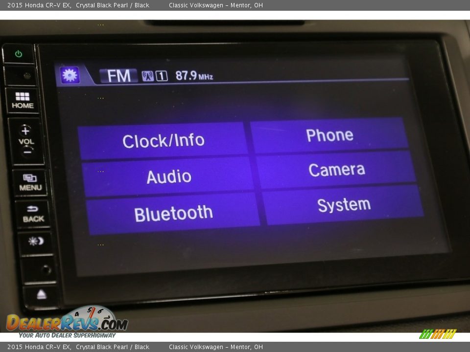 2015 Honda CR-V EX Crystal Black Pearl / Black Photo #18