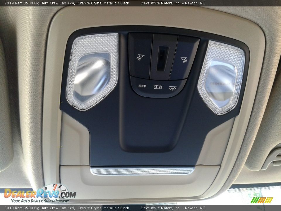 2019 Ram 3500 Big Horn Crew Cab 4x4 Granite Crystal Metallic / Black Photo #25