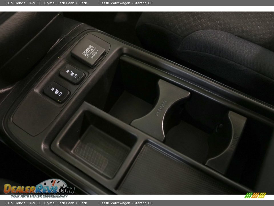 2015 Honda CR-V EX Crystal Black Pearl / Black Photo #19