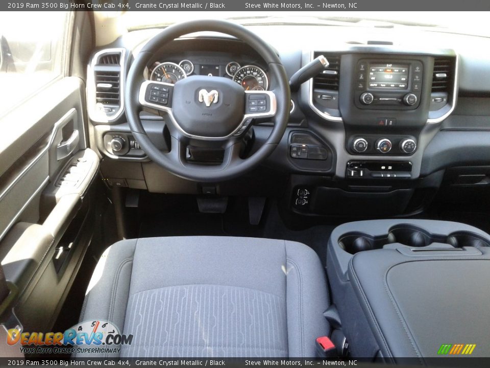 2019 Ram 3500 Big Horn Crew Cab 4x4 Granite Crystal Metallic / Black Photo #26