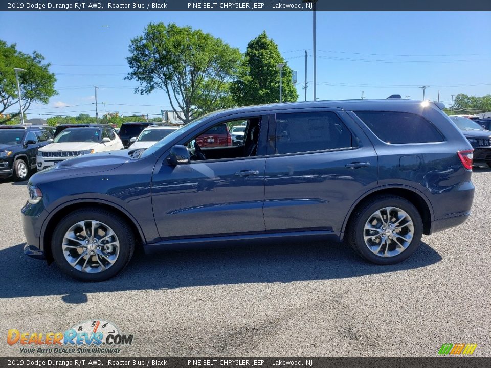 2019 Dodge Durango R/T AWD Reactor Blue / Black Photo #3