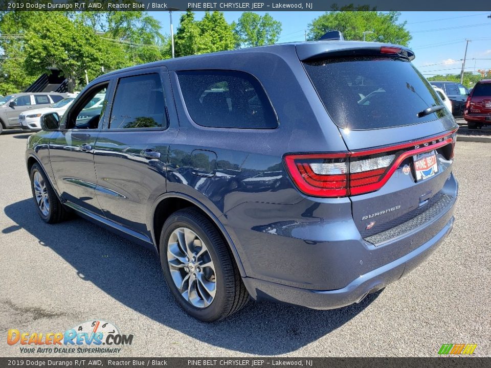 2019 Dodge Durango R/T AWD Reactor Blue / Black Photo #4