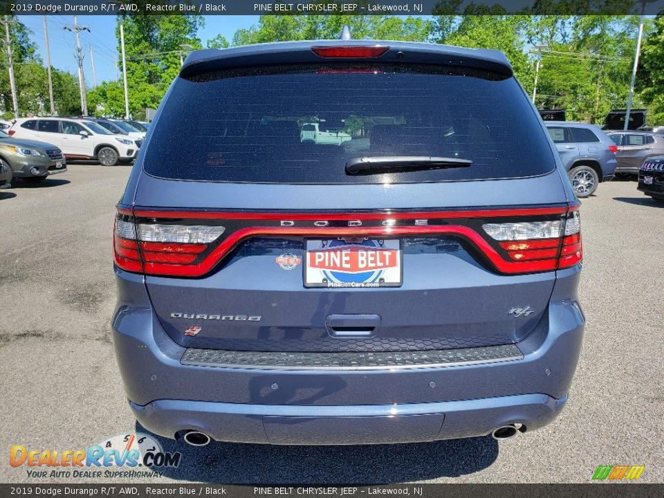 2019 Dodge Durango R/T AWD Reactor Blue / Black Photo #5