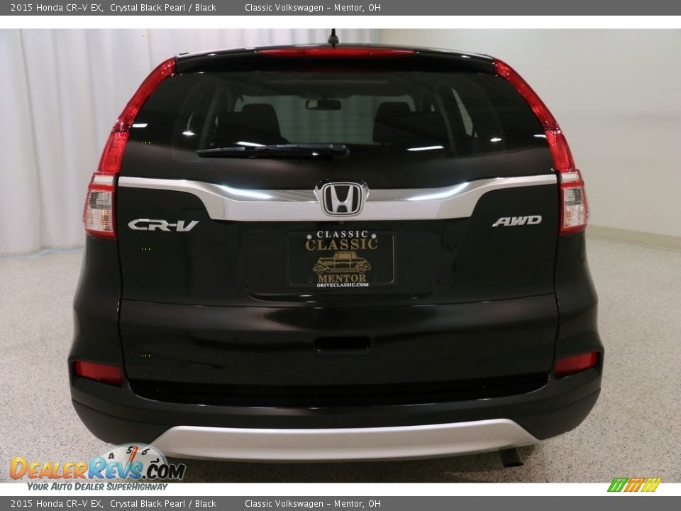 2015 Honda CR-V EX Crystal Black Pearl / Black Photo #24