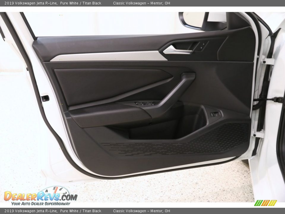 2019 Volkswagen Jetta R-Line Pure White / Titan Black Photo #4