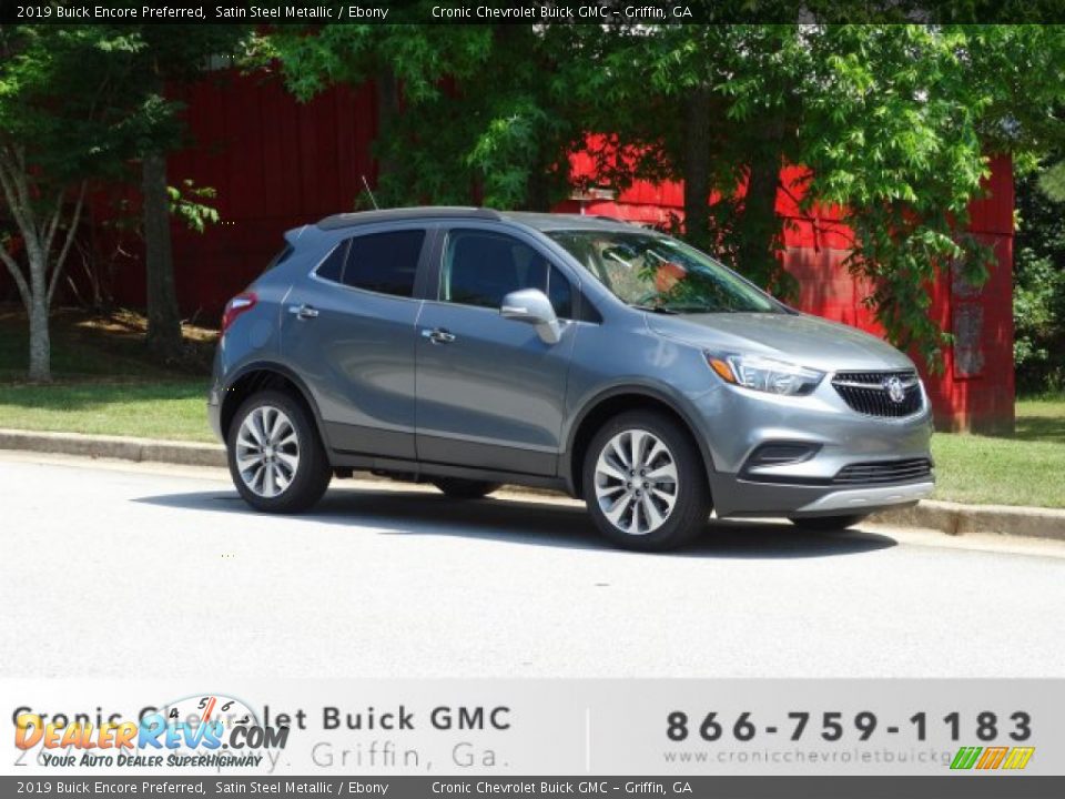 2019 Buick Encore Preferred Satin Steel Metallic / Ebony Photo #1