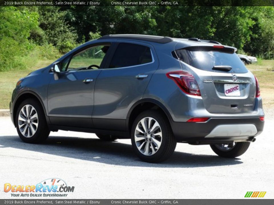 2019 Buick Encore Preferred Satin Steel Metallic / Ebony Photo #6