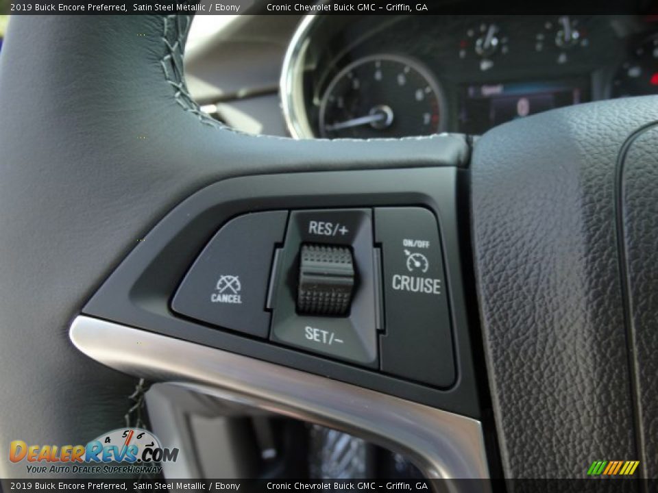 2019 Buick Encore Preferred Satin Steel Metallic / Ebony Photo #14