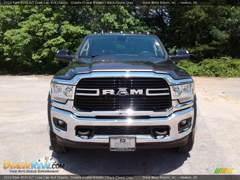 2019 Ram 4500 SLT Crew Cab 4x4 Chassis Granite Crystal Metallic / Black/Diesel Gray Photo #3