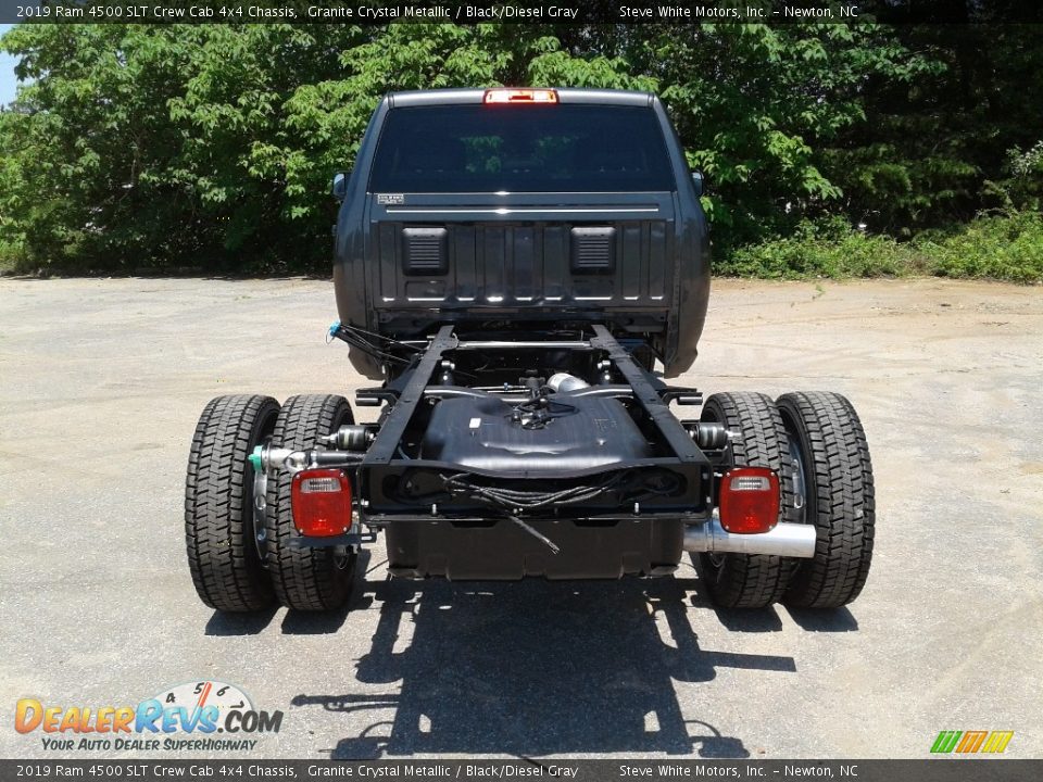 2019 Ram 4500 SLT Crew Cab 4x4 Chassis Granite Crystal Metallic / Black/Diesel Gray Photo #7