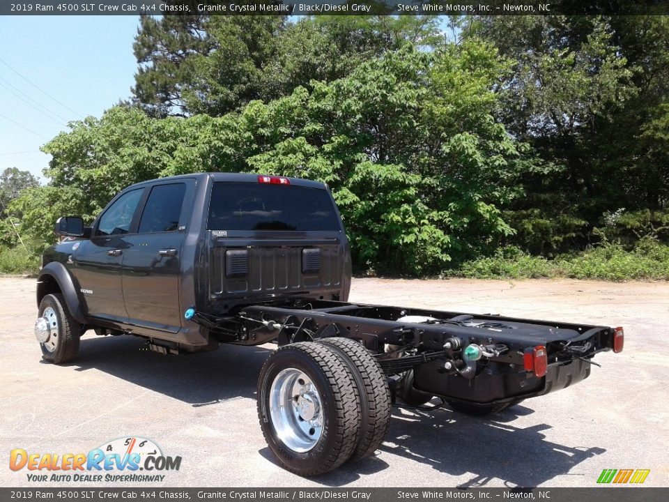 2019 Ram 4500 SLT Crew Cab 4x4 Chassis Granite Crystal Metallic / Black/Diesel Gray Photo #8
