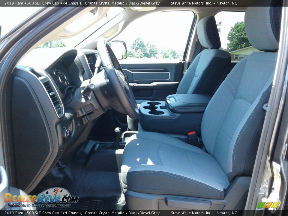 2019 Ram 4500 SLT Crew Cab 4x4 Chassis Granite Crystal Metallic / Black/Diesel Gray Photo #10