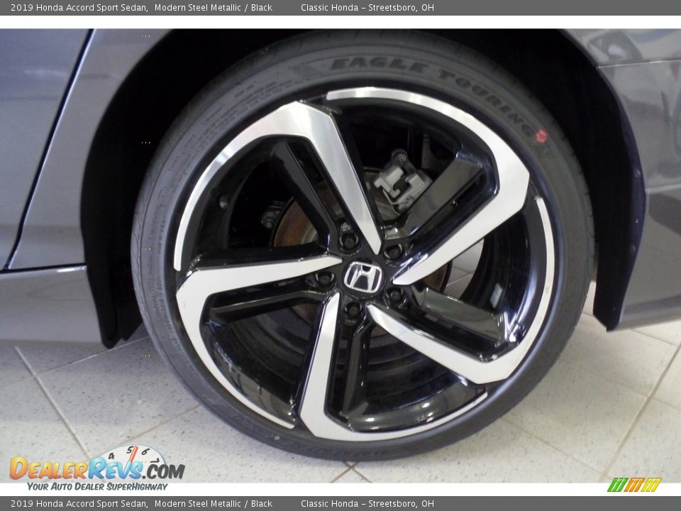 2019 Honda Accord Sport Sedan Modern Steel Metallic / Black Photo #21
