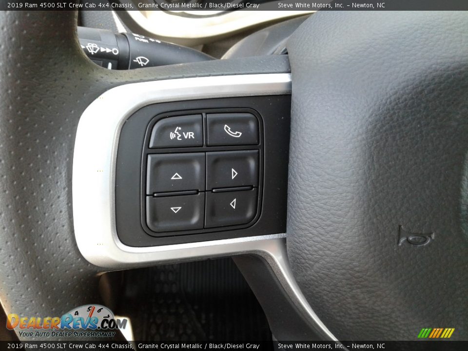 2019 Ram 4500 SLT Crew Cab 4x4 Chassis Granite Crystal Metallic / Black/Diesel Gray Photo #15
