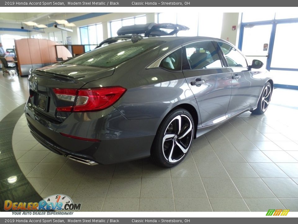 2019 Honda Accord Sport Sedan Modern Steel Metallic / Black Photo #5