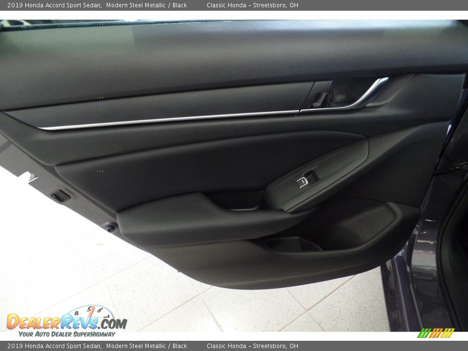 2019 Honda Accord Sport Sedan Modern Steel Metallic / Black Photo #10