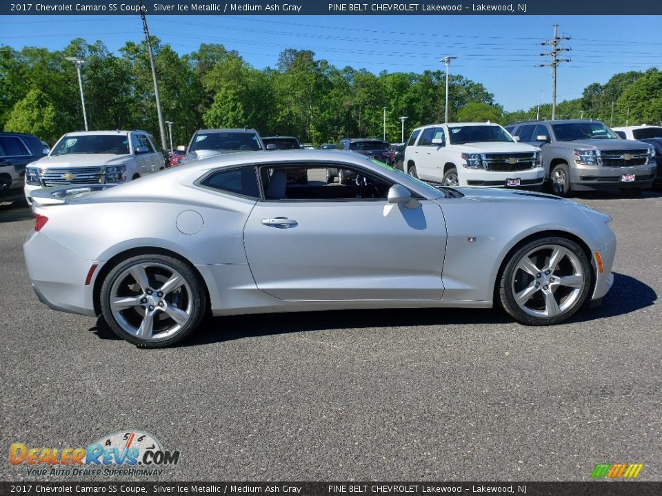 Silver Ice Metallic 2017 Chevrolet Camaro SS Coupe Photo #8