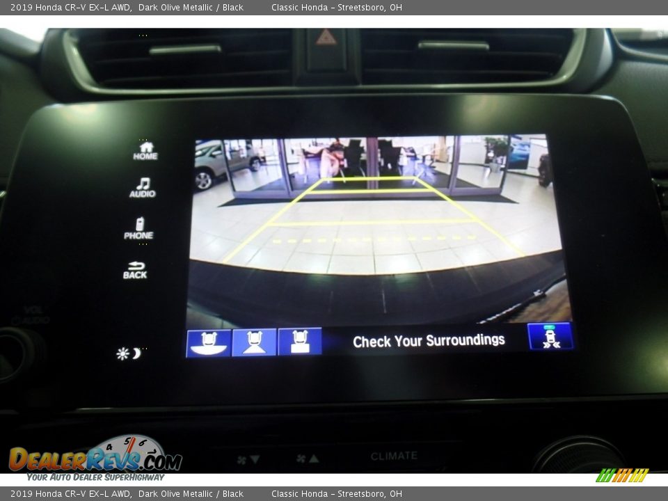 2019 Honda CR-V EX-L AWD Dark Olive Metallic / Black Photo #12
