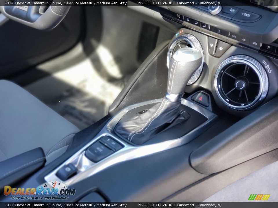 2017 Chevrolet Camaro SS Coupe Silver Ice Metallic / Medium Ash Gray Photo #13