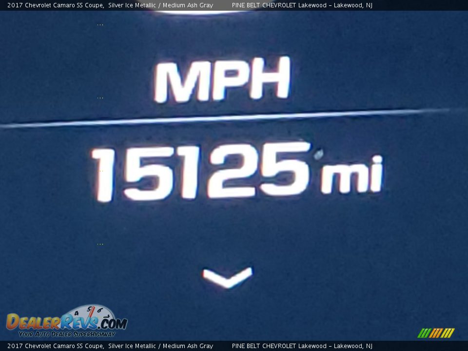 2017 Chevrolet Camaro SS Coupe Silver Ice Metallic / Medium Ash Gray Photo #26