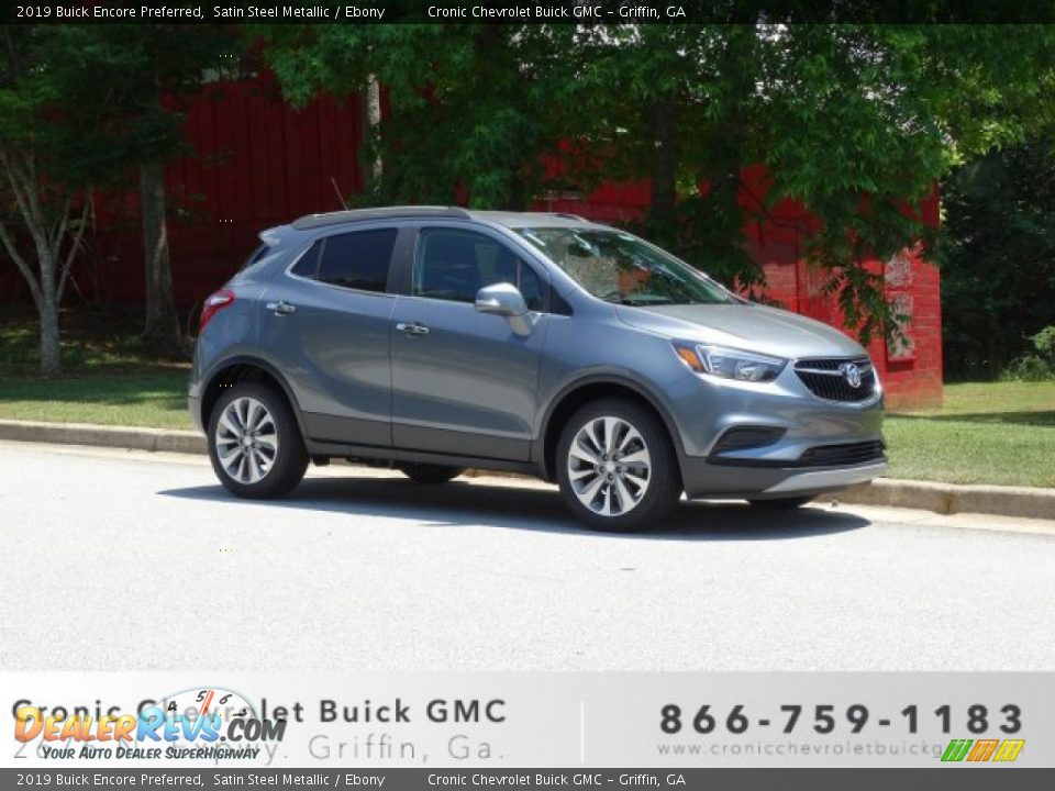 2019 Buick Encore Preferred Satin Steel Metallic / Ebony Photo #1