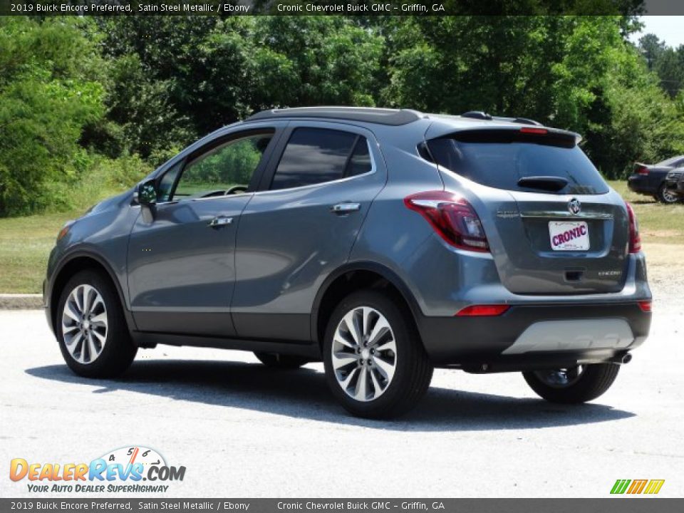 2019 Buick Encore Preferred Satin Steel Metallic / Ebony Photo #6