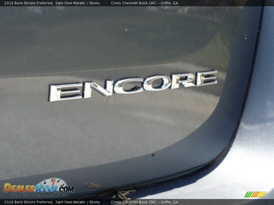 2019 Buick Encore Preferred Satin Steel Metallic / Ebony Photo #8