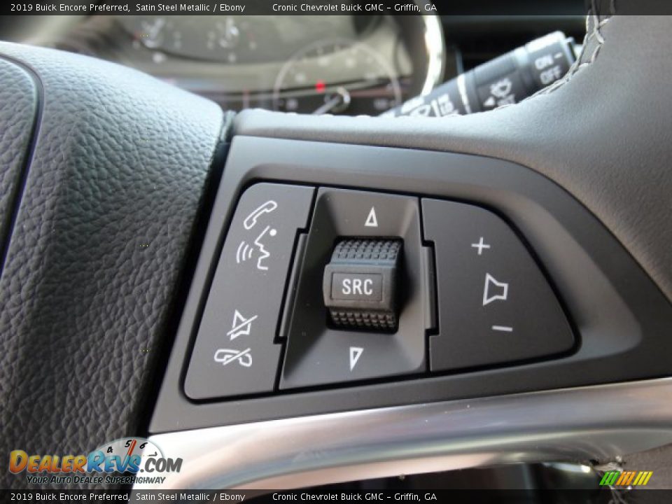 2019 Buick Encore Preferred Satin Steel Metallic / Ebony Photo #16