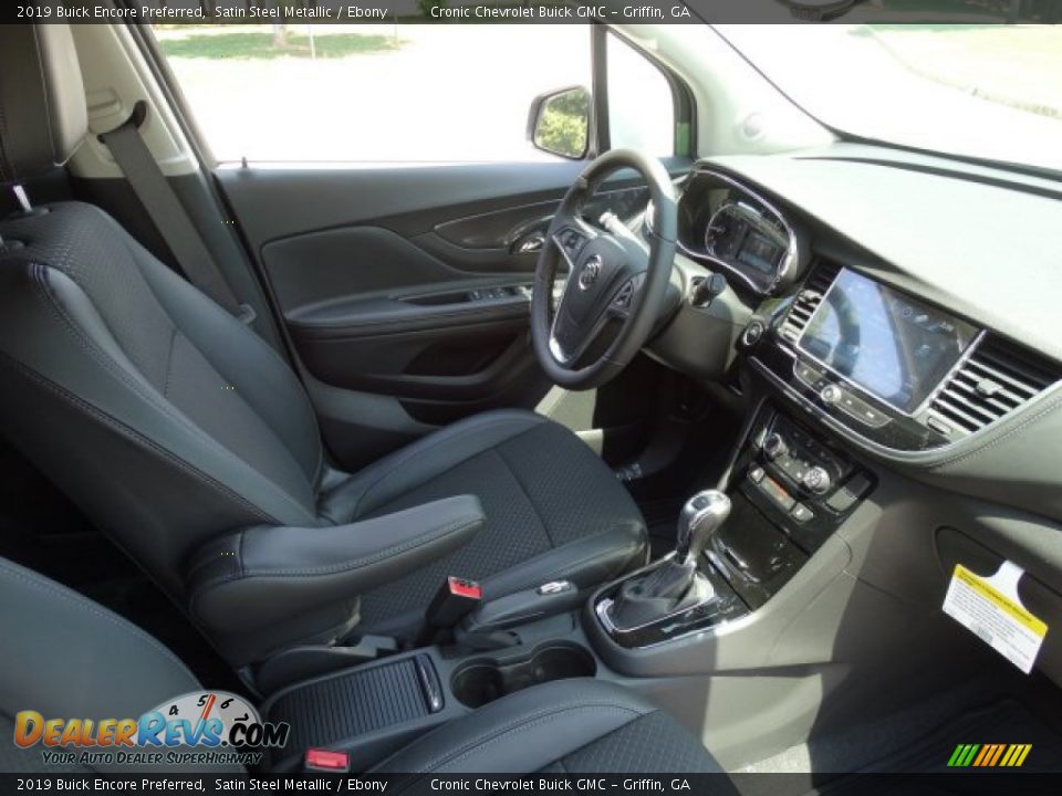 2019 Buick Encore Preferred Satin Steel Metallic / Ebony Photo #25