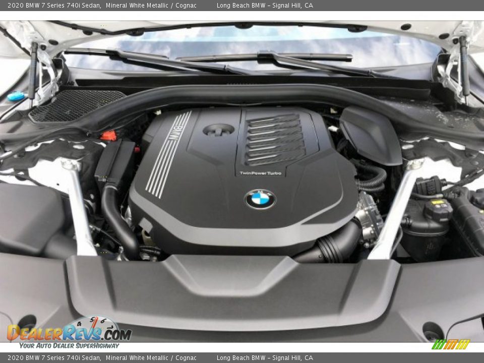 2020 BMW 7 Series 740i Sedan 3.0 Liter DI TwinPower Turbocharged DOHC 24-Valve Inline 6 Cylinder Engine Photo #9