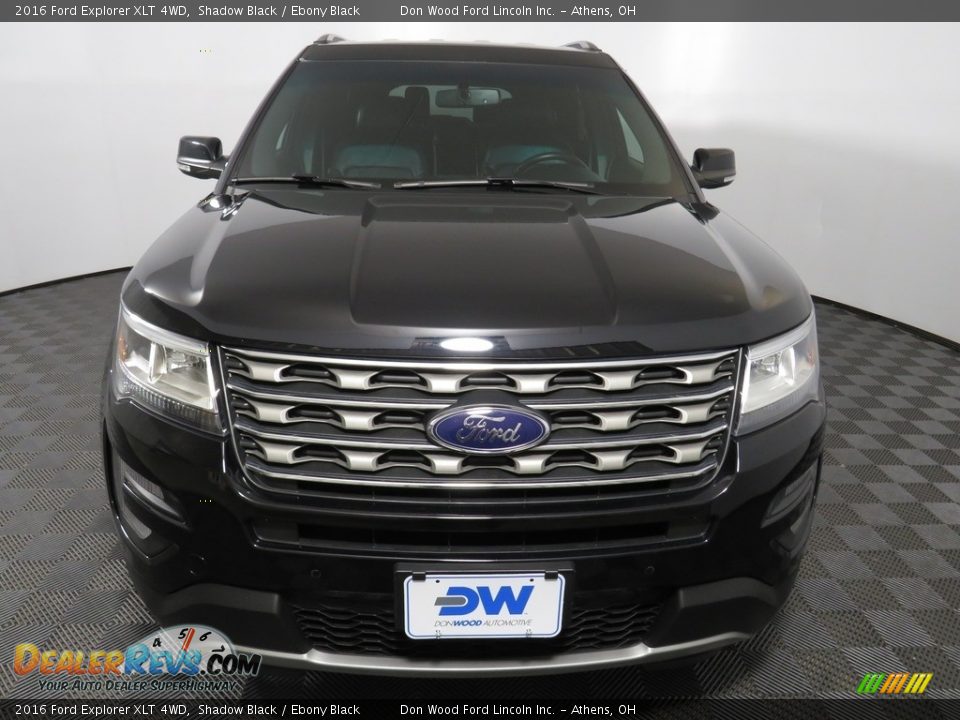 2016 Ford Explorer XLT 4WD Shadow Black / Ebony Black Photo #4