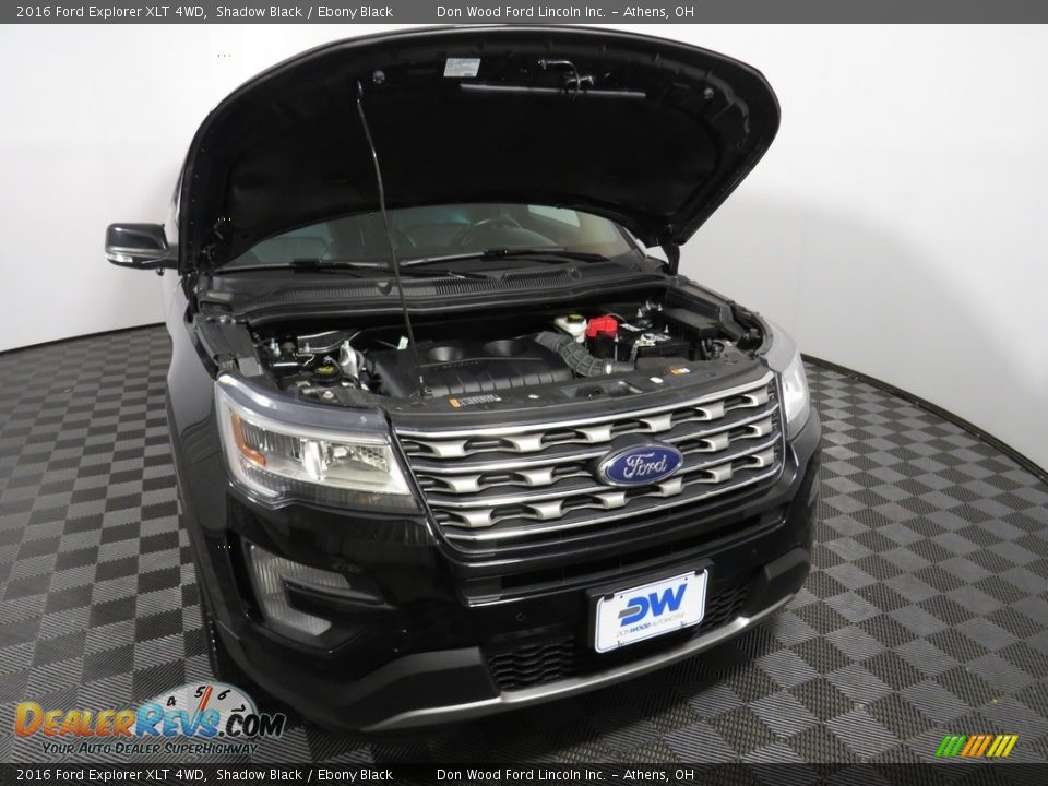 2016 Ford Explorer XLT 4WD Shadow Black / Ebony Black Photo #5