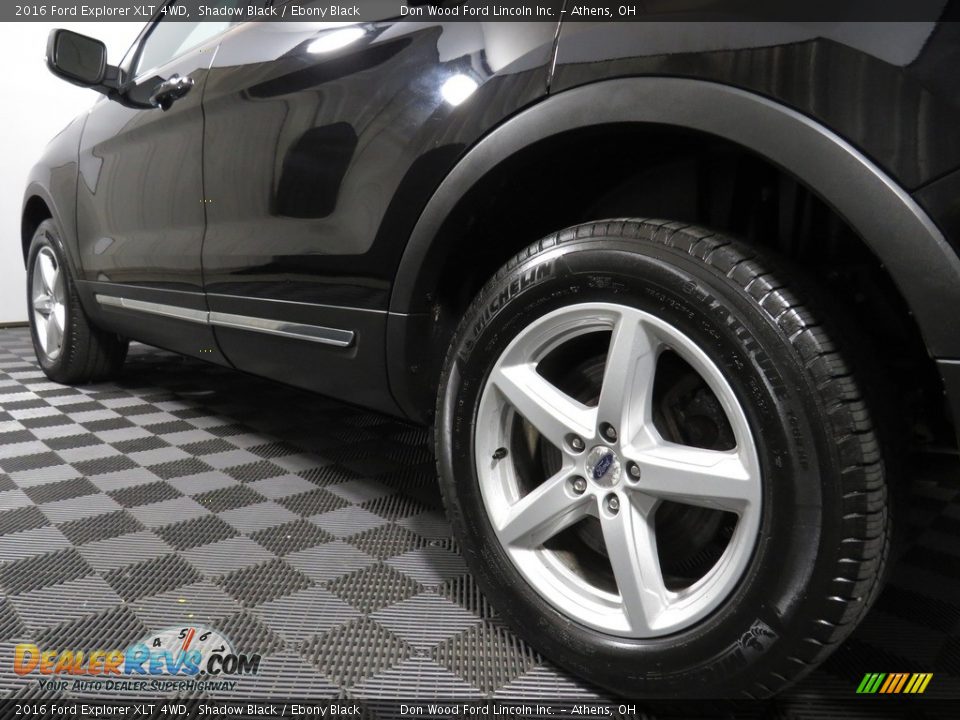 2016 Ford Explorer XLT 4WD Shadow Black / Ebony Black Photo #10