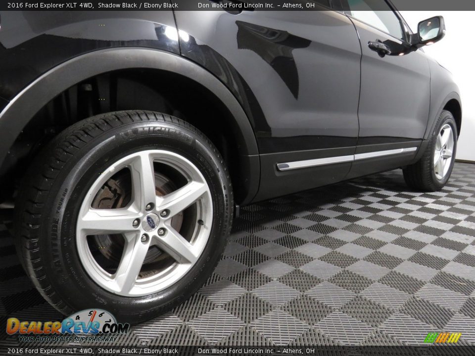 2016 Ford Explorer XLT 4WD Shadow Black / Ebony Black Photo #17