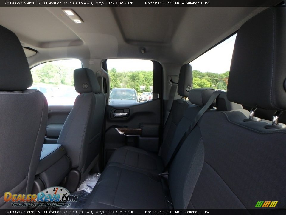 2019 GMC Sierra 1500 Elevation Double Cab 4WD Onyx Black / Jet Black Photo #11