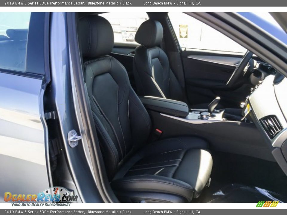 2019 BMW 5 Series 530e iPerformance Sedan Bluestone Metallic / Black Photo #5