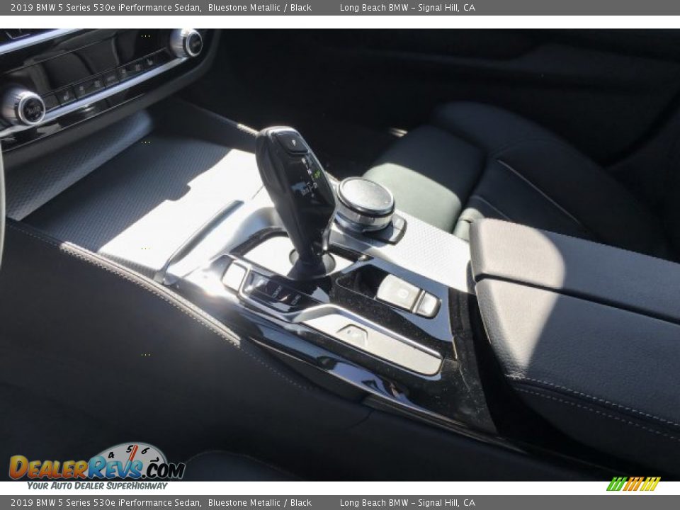 2019 BMW 5 Series 530e iPerformance Sedan Bluestone Metallic / Black Photo #7
