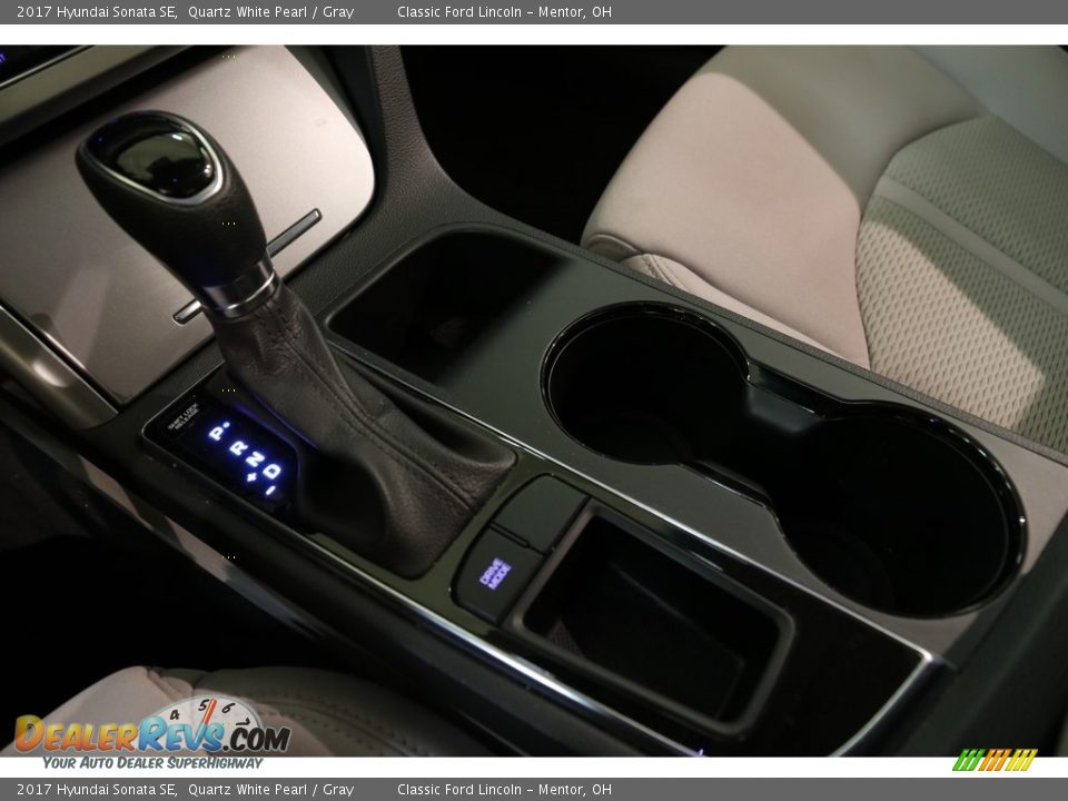 2017 Hyundai Sonata SE Quartz White Pearl / Gray Photo #12