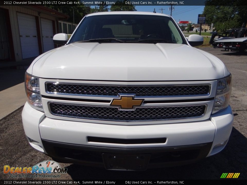 2012 Chevrolet Silverado 1500 LTZ Crew Cab 4x4 Summit White / Ebony Photo #3